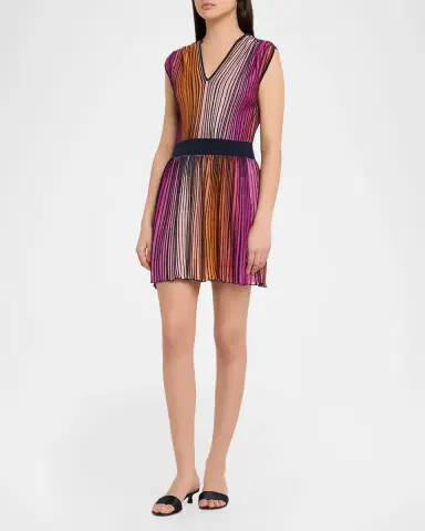 Ramy Brook Marisol Ombre Knit Mini Dress | Thumbnail 4