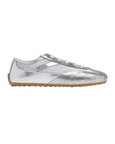 Alexander McQueen Men's Boxe Leather & Nylon Low-Top Sneakers | Thumbnail 1