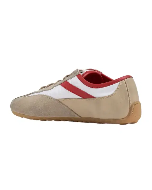 Men 's Boxe Suede, Nylon, & Leather Low-Top Sneakers