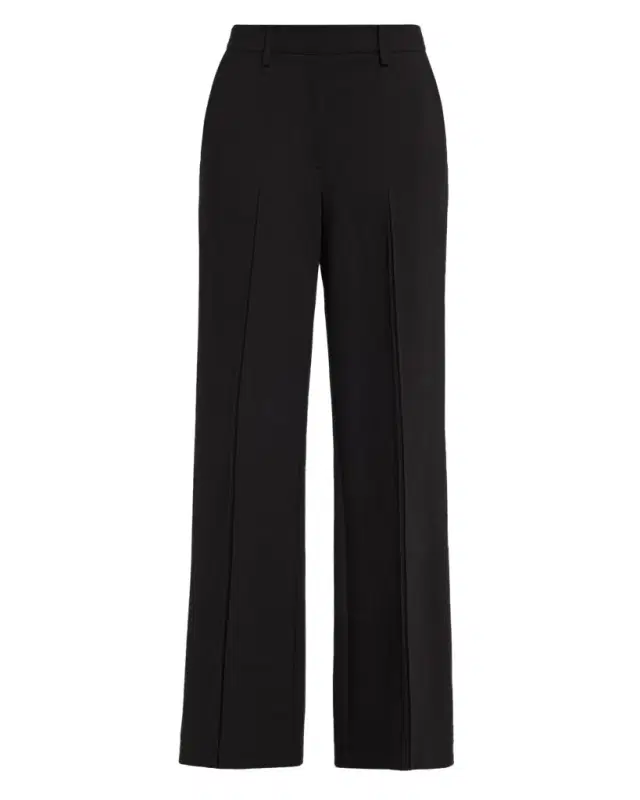 Elie Tahari Saddy Mid-Rise Cropped Pants