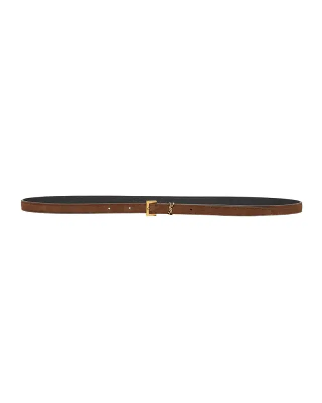 Cassandre Thin Suede Belt