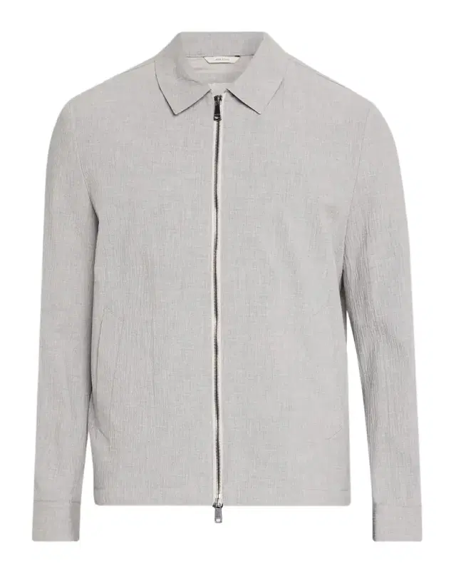 Men's Seersucker Blouson Jacket