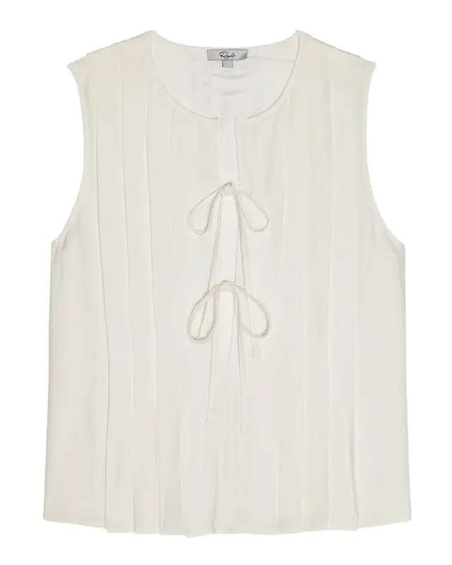 Aja Pleated Sleeveless Top