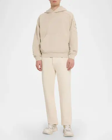 Moose Knuckles Men 's Downtown French Terry Hoodie | Thumbnail 2 Moose Knuckles Men 's Downtown French Terry Hoodie | Thumbnail 2