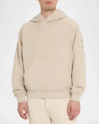 Moose Knuckles Men 's Downtown French Terry Hoodie | Thumbnail 4 Moose Knuckles Men 's Downtown French Terry Hoodie | Thumbnail 4