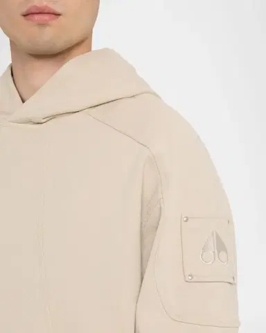 Moose Knuckles Men 's Downtown French Terry Hoodie | Thumbnail 5 Moose Knuckles Men 's Downtown French Terry Hoodie | Thumbnail 5