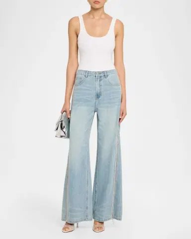 JBQ Palmer Fringe Wide-Leg Jeans | Thumbnail 2 JBQ Palmer Fringe Wide-Leg Jeans | Thumbnail 2