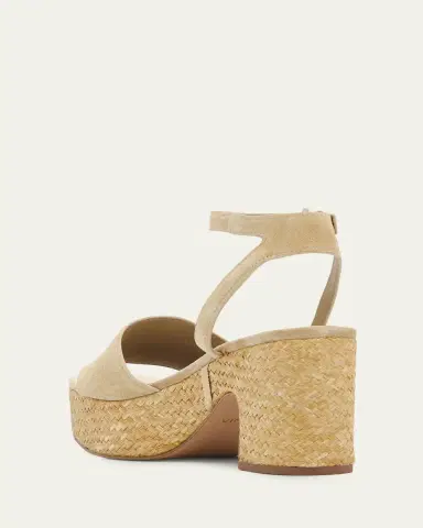 Vince 75mm Castella Suede Platform Sandals | Thumbnail 4