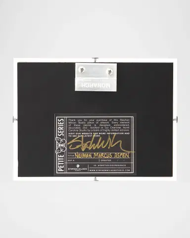 Stephen Wilson Studio "The Western Hat" Petite Embroidered Art | Thumbnail 6