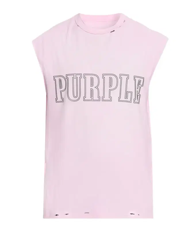 Men 's Slab Wordmark Distressed Tank Top