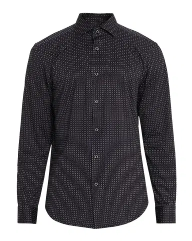 Bugatchi Men's Devon 8-Way Stretch OoohCotton Micro-Dot Dress Shirt | Thumbnail 1 Bugatchi Men's Devon 8-Way Stretch OoohCotton Micro-Dot Dress Shirt | Thumbnail 1