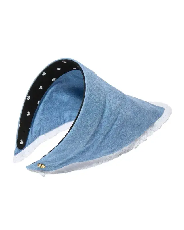 Jackie Chambray Handkerchief Headband