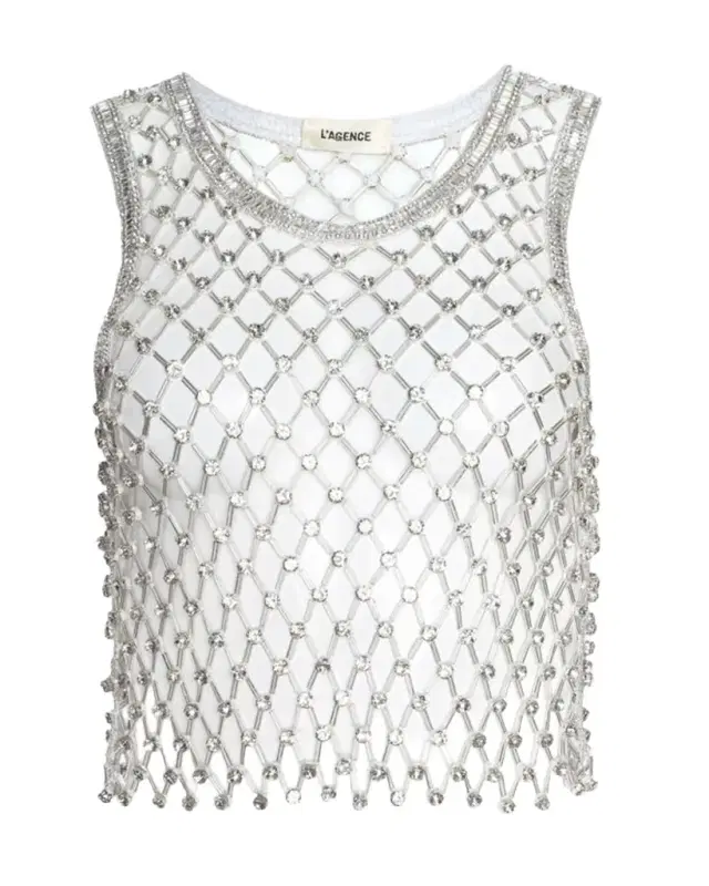 Freia Crystal Tank Top