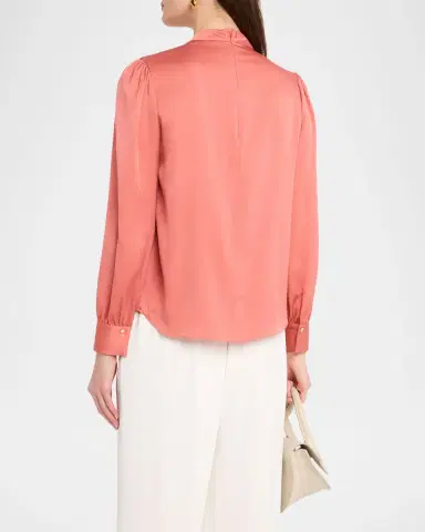 Elie Tahari Stretch-Silk Blouse | Thumbnail 3 Elie Tahari Stretch-Silk Blouse | Thumbnail 3