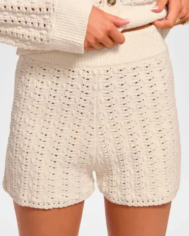Ramy Brook Penny Bauble Knit Mini Shorts | Thumbnail 5 Ramy Brook Penny Bauble Knit Mini Shorts | Thumbnail 5