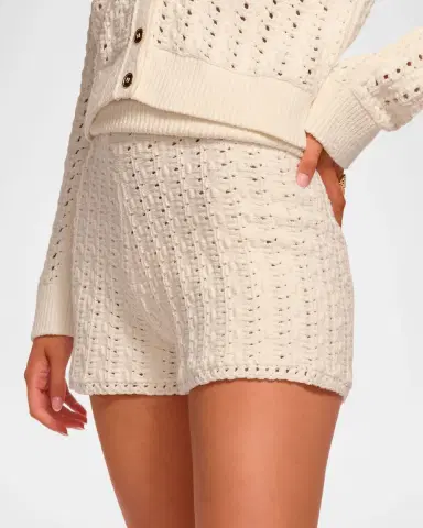 Ramy Brook Penny Bauble Knit Mini Shorts | Thumbnail 6 Ramy Brook Penny Bauble Knit Mini Shorts | Thumbnail 6