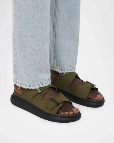 McQueen Men's Hybrid Rubber Slides | Thumbnail 2