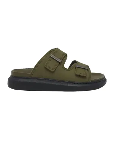 McQueen Men's Hybrid Rubber Slides | Thumbnail 1