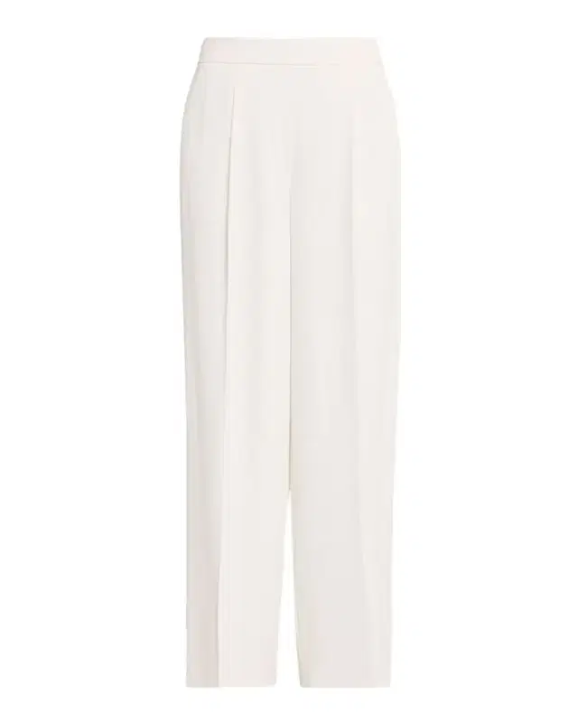 Elie Tahari The Clare Pleated Wide-Leg Pants