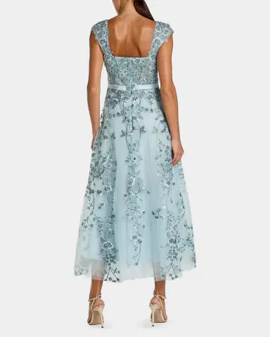 Mac Duggal Floral-Embroidered Sweetheart Gown | Thumbnail 2 Mac Duggal Floral-Embroidered Sweetheart Gown | Thumbnail 2