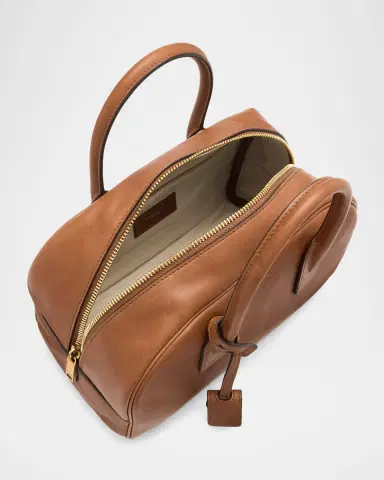 Saint Laurent Sac De Jour Boston Medium Top-Handle Bag in Smooth Leather | Thumbnail 4
