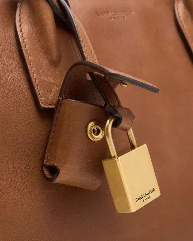 Saint Laurent Sac De Jour Boston Medium Top-Handle Bag in Smooth Leather | Thumbnail 6
