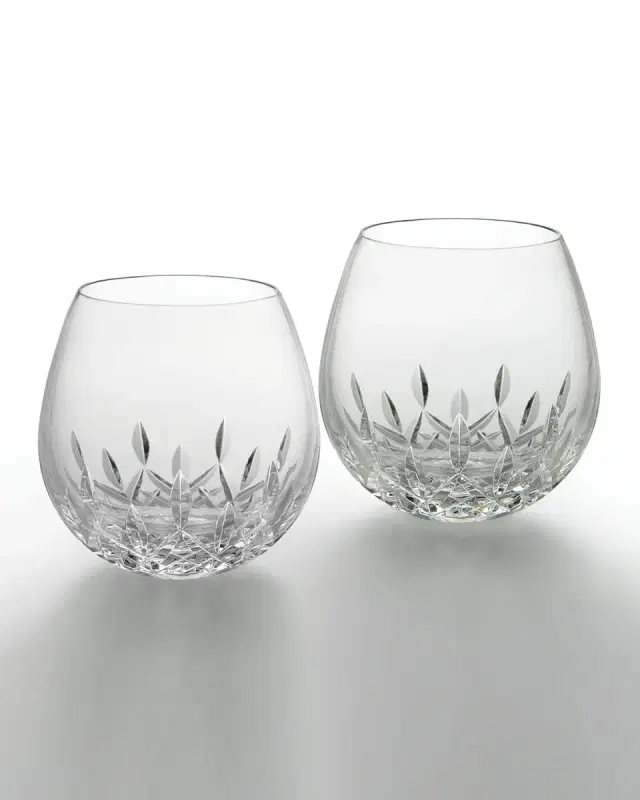 Waterford Crystal Lismore Nouveau Light Red Wine Glasses, Set of 2