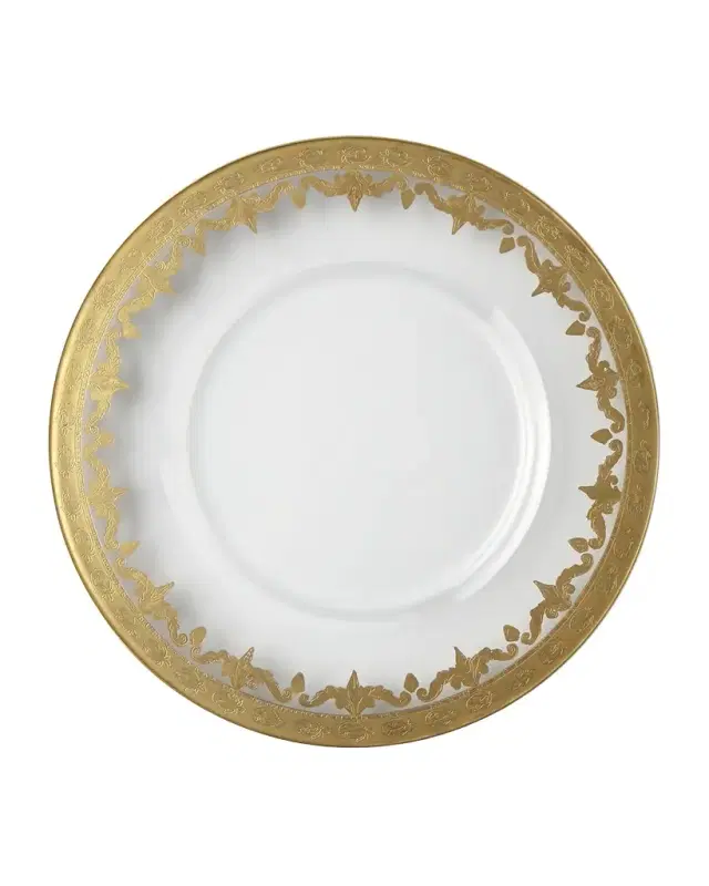 Arte Italica Vetro Gold Salad/Dessert Plate