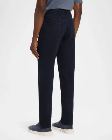 ZEGNA Men's Cotton Slim Fit Five-Pocket Pants | Thumbnail 2