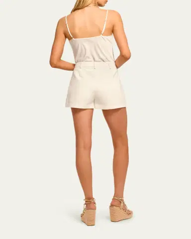 Ramy Brook Hilary Embroidered High-Rise Shorts | Thumbnail 3