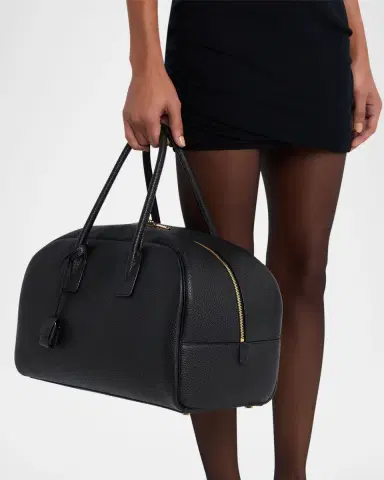 Saint Laurent Sac De Jour Boston Large Top-Handle Bag in Grain Leather | Thumbnail 2 Saint Laurent Sac De Jour Boston Large Top-Handle Bag in Grain Leather | Thumbnail 2