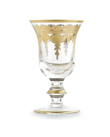 Arte Italica Vetro Gold Water Goblet | Thumbnail 1