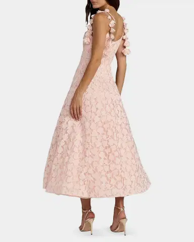 Mac Duggal Floral Tulle A-Line Cocktail Dress | Thumbnail 2