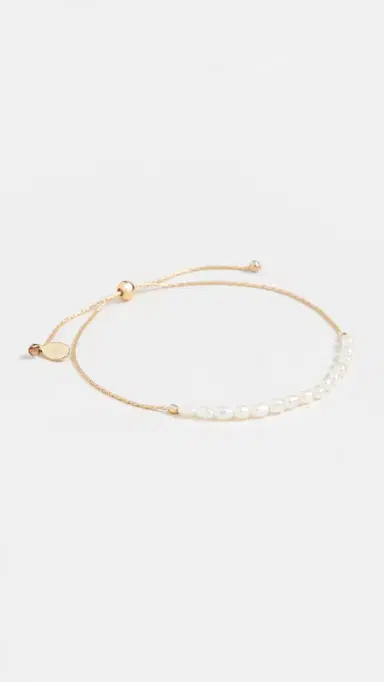 SHASHI Natasha Bracelet Pearl One Size | Thumbnail 2