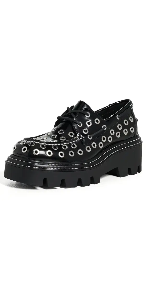x MONSE Authentic Original Lugsole Loafers Black