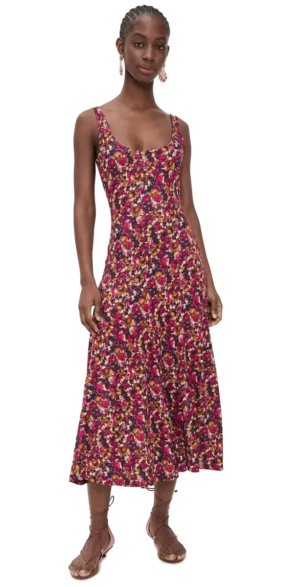 Yasna Jersey Dress Viola
