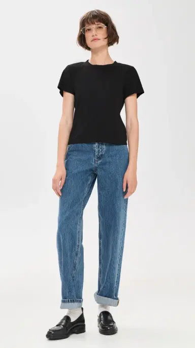 COTTON CITIZEN The Marseille Tee Jet Black M | Thumbnail 5