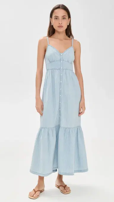 XÍRENA Greta Dress Air Blue | Thumbnail 2