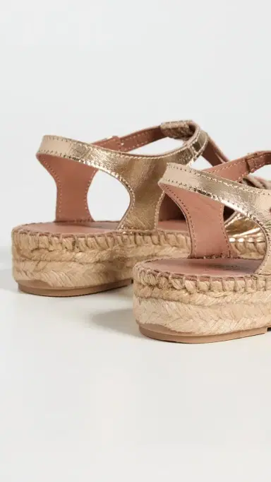 Naguisa Bemol Fisherman Espadrilles Light Gold | Thumbnail 4
