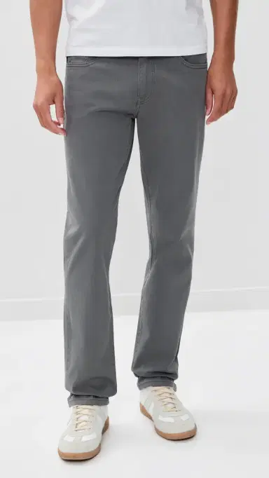 WARP + WEFT AMS Slim Twill Pants Stormy Weather 31 | Thumbnail 2