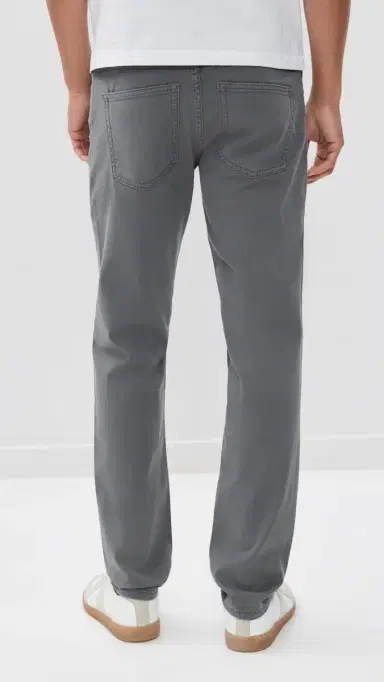 WARP + WEFT AMS Slim Twill Pants Stormy Weather 31 | Thumbnail 3