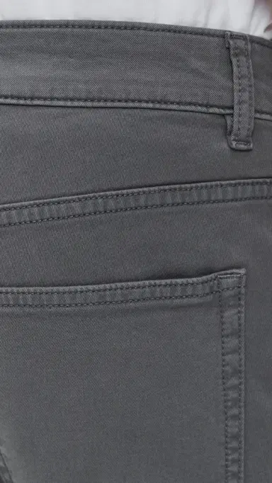 WARP + WEFT AMS Slim Twill Pants Stormy Weather 31 | Thumbnail 6