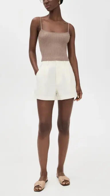 APIECE APART Short Bari Shorts Cream 8 | Thumbnail 5 APIECE APART Short Bari Shorts Cream 8 | Thumbnail 5