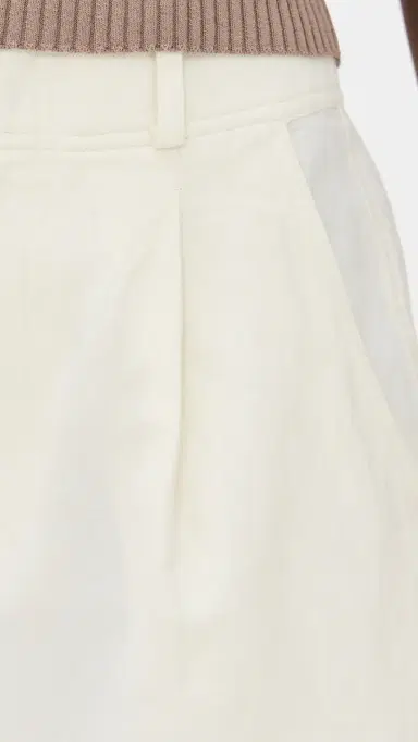 APIECE APART Short Bari Shorts Cream 8 | Thumbnail 6 APIECE APART Short Bari Shorts Cream 8 | Thumbnail 6