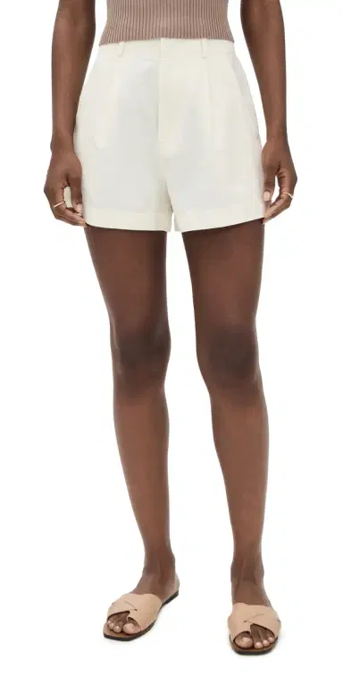 APIECE APART Short Bari Shorts Cream 8 | Thumbnail 1 APIECE APART Short Bari Shorts Cream 8 | Thumbnail 1