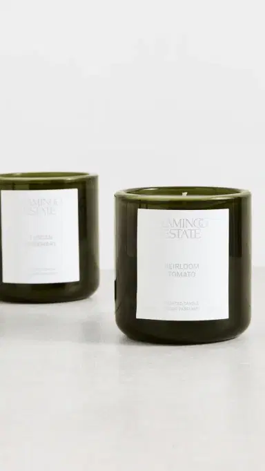 Flamingo Estate Roma Heirloom Tomato Candle Green One Size | Thumbnail 4 Flamingo Estate Roma Heirloom Tomato Candle Green One Size | Thumbnail 4