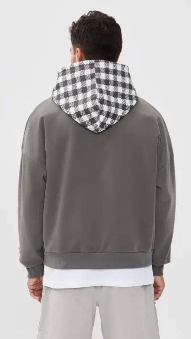 Advisry hepards Zip Hoodie Grey | Thumbnail 3