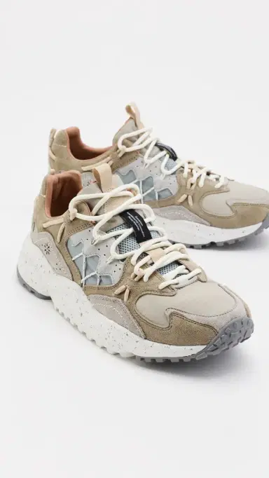 Flower Mountain Yamabushi Sneakers Grey Military 43 | Thumbnail 4 Flower Mountain Yamabushi Sneakers Grey Military 43 | Thumbnail 4