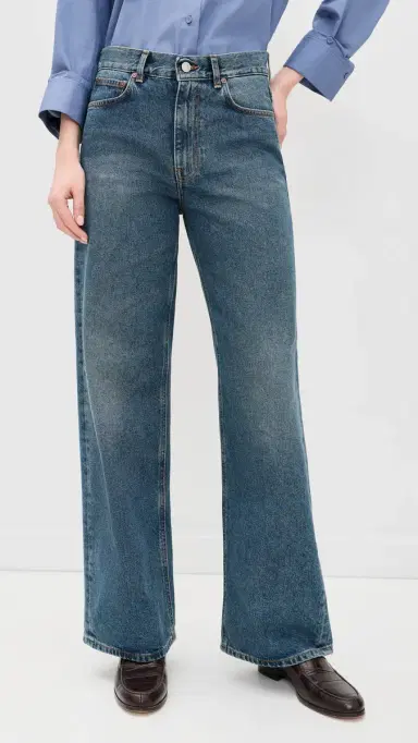 House of Dagmar Baggy Fit Denim Vintage Blue | Thumbnail 2 House of Dagmar Baggy Fit Denim Vintage Blue | Thumbnail 2