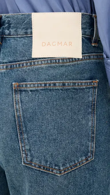 House of Dagmar Baggy Fit Denim Vintage Blue | Thumbnail 6 House of Dagmar Baggy Fit Denim Vintage Blue | Thumbnail 6